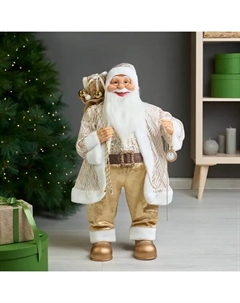 Фигура декоративная Санта 80 см шампань Kreaforta