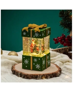 Светящаяся электрическая фигура Подарок для дома 2 лампы 19 см зеленый Neon-night