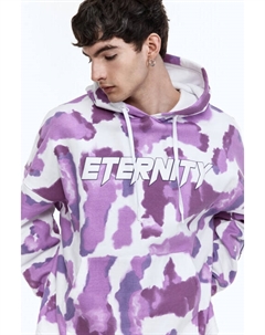 Худи oversize с принтом и надписью Befree