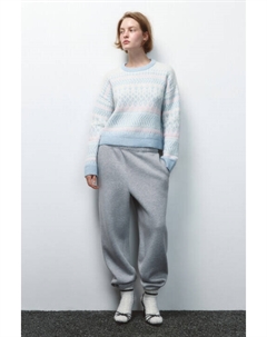 Джемпер вязаный со скандинавским узором Befree