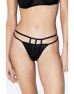 Трусики-бразильяна сетчатые с вышивкой и стрепами Befree