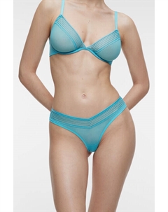 Трусики-стринги сетчатые с сатиновой отделкой Befree