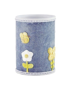 Стакан для зубных щеток с принтом Wasserkraft