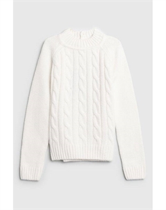 Свитер с воротником стойкой текстурный Ido