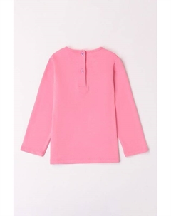 Лонгслив хлопковый с принтом Ido