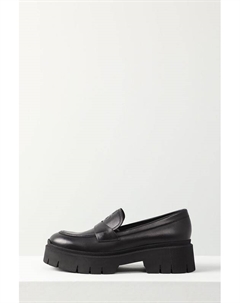 Кожаные лоферы на массивной подошве Hugo