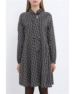 Платье с бантом и графическим принтом Ovs