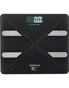 Весы напольные PWS 1898 IQ Home, черный Polaris