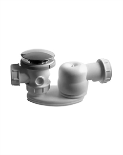 Devon Сифон для ванны AURORA/Diva/Celine/Wave с донным клапаном, цвет: хром (со склада без ванн НЕ ПРОДАЕМ!) Devon&devon