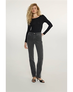 Джинсы Straight Fit Narrow ST106 серого цвета 2mood