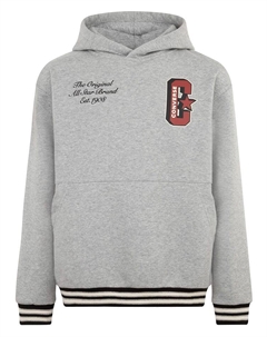 Толстовка с капюшоном, серый Converse