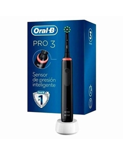 BRAUN Электрическая зубная щетка Oral-B Series Pro 3 3000 + 4 насадки Cross Action Braun