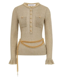 Пуловер из вискозы Self-portrait