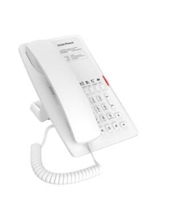 Телефон VoiceIP Fanvil H4 White гостиничный, 2 порта 10/100 Мбит, PoE, сменные панели логотипов, без дисплея, б/п