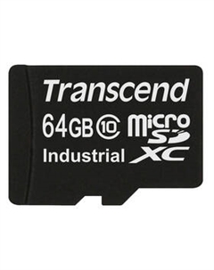 Карта памяти 64GB TS64GUSDC10I microSDXC Class 10 MLC Transcend