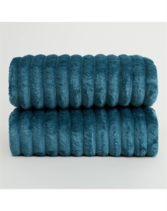 Плед Soft strip, морская волна Cozyhome