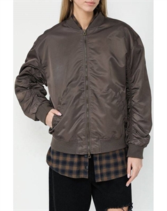 Куртка-бомбер со сборкой на рукавах Guess