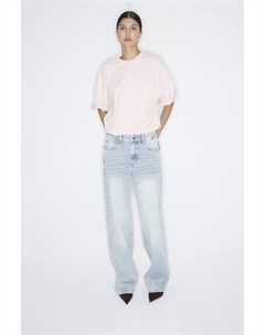 Футболка оверсайз розового цвета 2mood