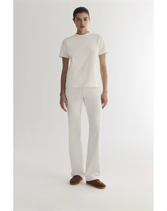 Футболка basic soft молочного цвета 2mood