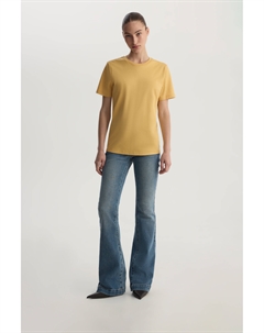 Футболка basic медового цвета 2mood