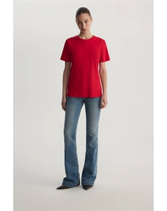 Футболка basic алого цвета 2mood