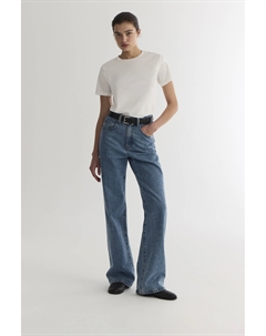 Футболка basic молочного цвета 2mood