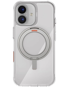 Чехол Swivix 360-Rotating MagSafe для iPhone 17, прозрачный Uniq