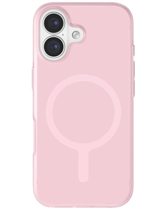 Чехол Clario Primrose Pink MagSafe для iPhone 17, розовый Uniq