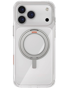 Чехол Swivix 360-Rotating MagSafe для iPhone 17 Pro Max, прозрачный Uniq