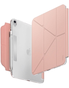 Чехол Camden для iPad 11 (2025)/10.9 (2022), розовый Uniq