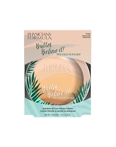 Пудра компактная для лица BUTTER BELIEVE IT! тон прозрачная Physicians formula
