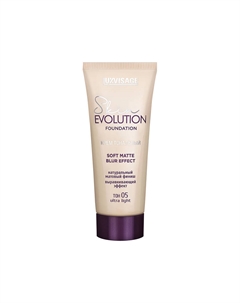 Крем тональный для лица SKIN EVOLUTION FOUNDATION soft matte blur effect тон 05 ultra light Luxvisage