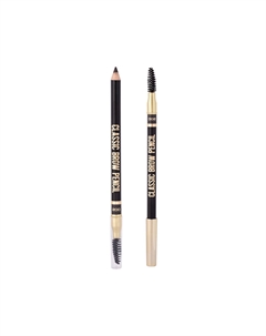 Карандаш для бровей CLASSIC BROW PENCIL с аппликатором тон 200 Ash brown Stellary