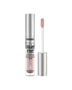 Тени для век MATT TINT LIQUID EYESHADOW WATERPROOF 12H жидкие матовые тон 102 Luxvisage