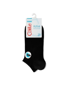 Носки женские CE ACTIVE черный 38-39 ультракороткие, tencel Conte elegant
