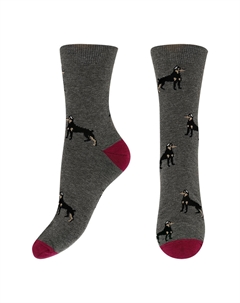 Носки мужские доберман 39-42 серый Monchini