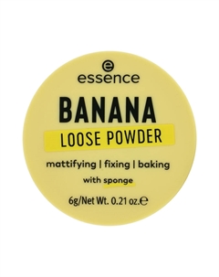Пудра для лица BANANA LOOSE POWDER рассыпчатая Essence