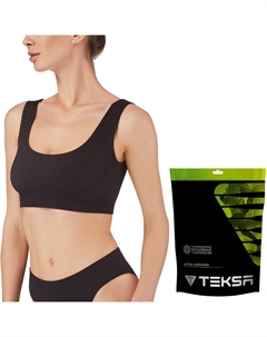 Топ женский black размер M-L Teksa