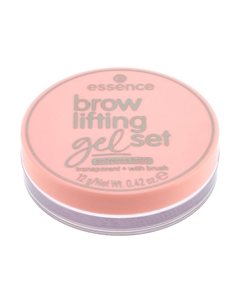 Набор для бровей BROW LIFTING GEL SET экстремальной фиксации с щеточкой Essence