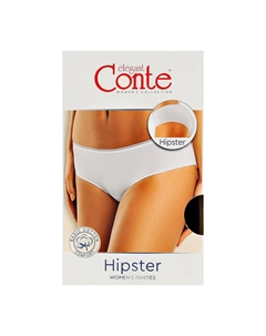 Трусы женские BASIC COLLECTION хипстер black 94/S Conte elegant
