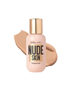 Крем тональный для лица PERFECT NUDE SKIN FOUNDATION с эффектом идеальной кожи тон 04 Золотисто-бежевый Stellary