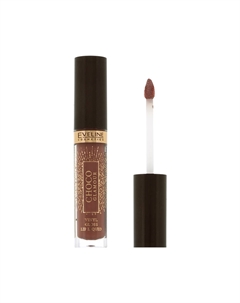 Помада для губ CHOCO GLAMOUR виниловая жидкая тон 02 deep cherry chocolate Eveline