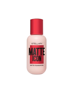 Крем тональный для лица MATTE ICON FOUNDATION матирующий тон 03 Натурально-бежевый Stellary