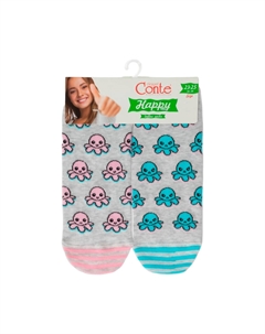 Носки женские CE HAPPY светло-серый 36-39 Conte elegant