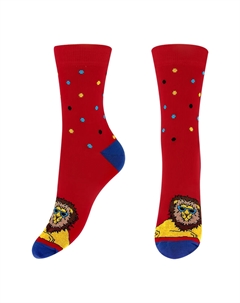 Носки мужские лев 39-42 красный Monchini