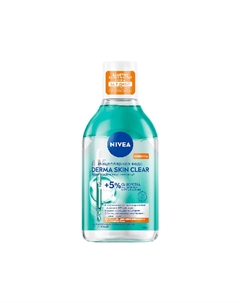 Мицеллярная вода DERMA SKIN CLEAR для кожи склонной к несовершенствам 400 мл Nivea