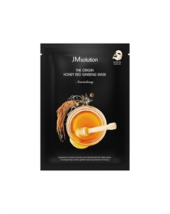 Маска для лица THE ORIGIN с медом и женьшенем 30 мл Jmsolution