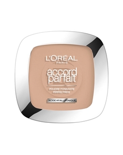 Пудра компактная для лица ACCORD PARFAIT Совершенное слияние тон n4 бежевый Loreal