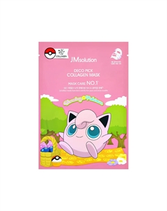 Маска для лица POKEMON с коллагеном 30 мл Jmsolution