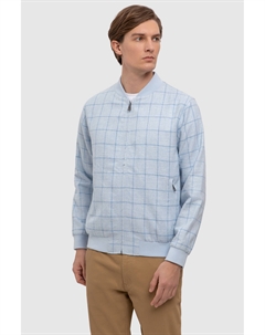 Бомбер изо льна, вискозы и хлопка Kanzler